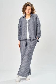 Костюм брючный 2166 джинс Diamant