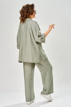 Костюм брючный 2167 олива Diamant