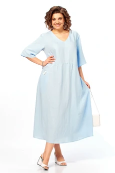 Платье 2172 голубой Diamant