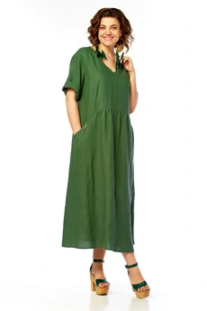 Платье 2172 зеленый Diamant