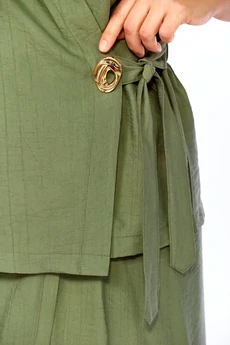 Костюм брючный 2173 олива Diamant