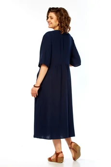 Платье 2182 синий Diamant