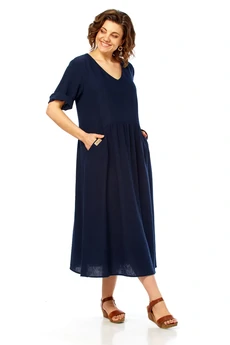 Платье 2182 синий Diamant