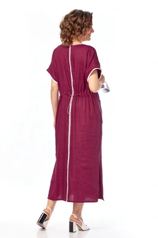 Платье 2191 бордо Diamant