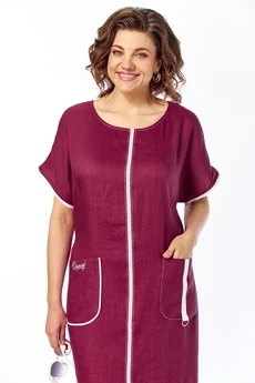 Платье 2191 бордо Diamant