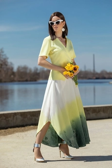 Костюм с юбкой 1398 Diva
