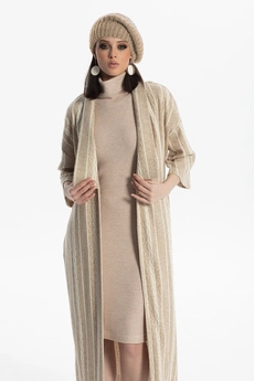Костюм с платьем 1510 бежевый Diva
