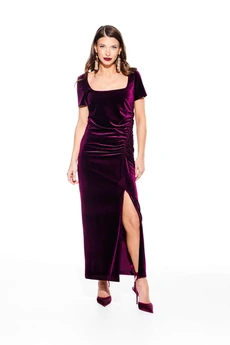 Платье 1109 баклажан Elletto Life