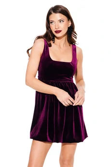 Платье 1112 баклажан Elletto Life