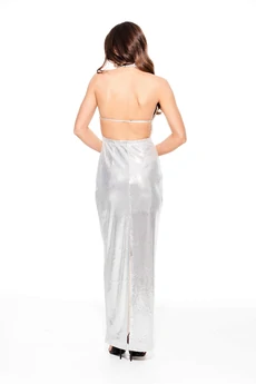 Платье 1115 серебро Elletto Life