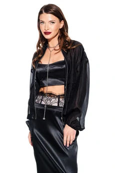 Юбка 2368 черный Elletto Life