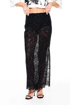 Юбка 2373 черный Elletto Life