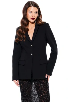 Жакет 3928 черный Elletto Life