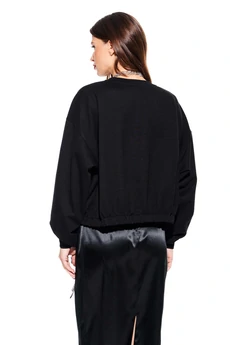 Джемпер 3929 черный Elletto Life