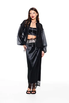 Блузка 3932 черный Elletto Life