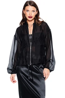 Блузка 3932 черный Elletto Life