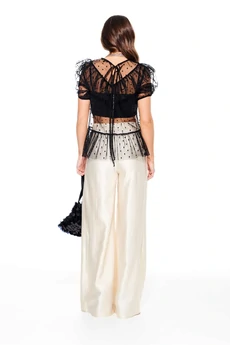 Блузка 3934 черный Elletto Life