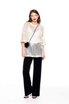 Блузка 3936 бежевый Elletto Life