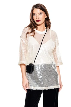 Блузка 3936 бежевый Elletto Life