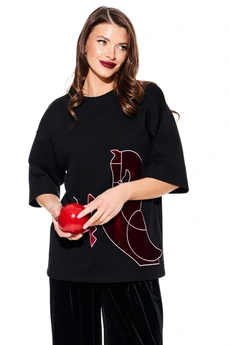 Футболка 3937 черный Elletto Life