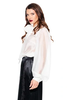 Блузка 3939 белый Elletto Life