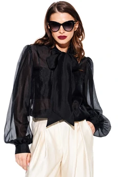 Блузка 3939 черный Elletto Life