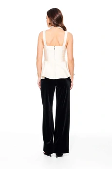 Блузка-топ 3941 сливочный Elletto Life