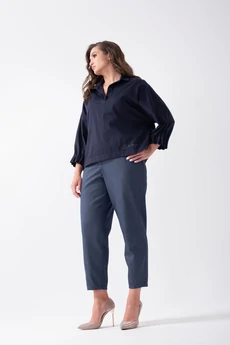 Блузка  С-173 синий  Erika