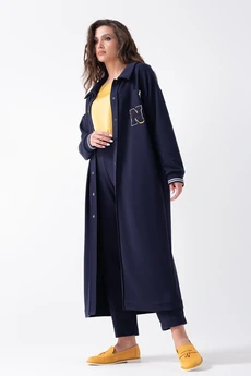 Кардиган  183 синий Erika