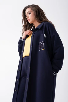 Кардиган  183 синий Erika