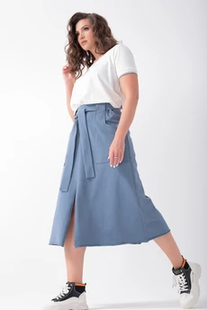 Юбка  188 голубой Erika
