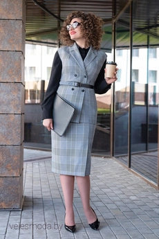 Костюм с юбкой 1041 ERIKA STYLE