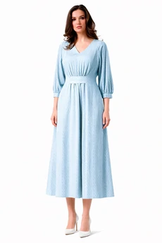 Платье  1326 голубой Erika
