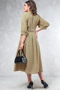 Платье  1492-4 желтый  Erika