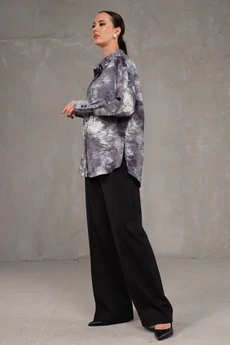 Блузка 7076 серый Avanti