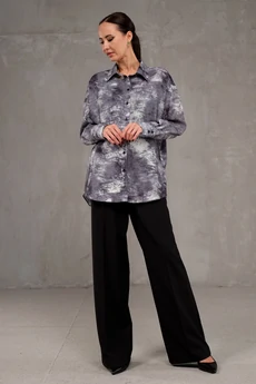Блузка 7076 серый Avanti