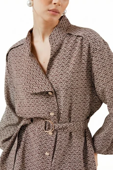 Блузка 7232 коричневый Erika