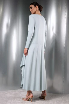 Платье 7370-3 голубой Erika