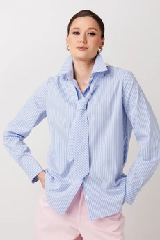 Рубашка+галстук 1019 голубой ERTANNO