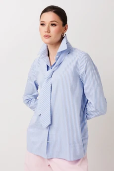 Рубашка+галстук 1019 голубой ERTANNO