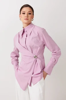 Рубашка 1027 сиреневый ERTANNO