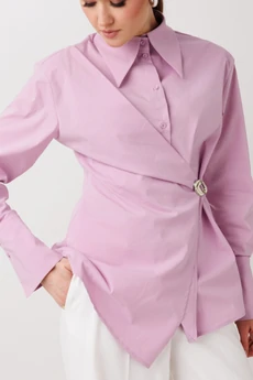 Рубашка 1027 сиреневый ERTANNO