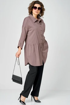 Блузка 7068-1 капучино EVA GRANT