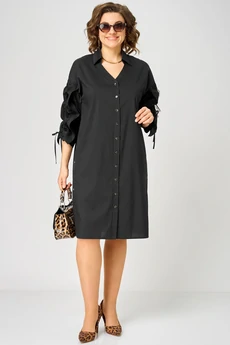 Платье 7102 черный EVA GRANT