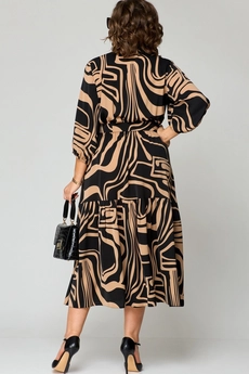 Платье 7102 капучино EVA GRANT