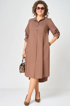 Платье 7168 капучино EVA GRANT