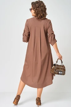 Платье 7168 капучино EVA GRANT
