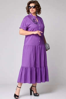 Платье 7168 лаванда EVA GRANT