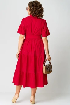 Платье 7181М красный EVA GRANT