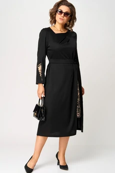 Платье 7220Б принт капучино EVA GRANT